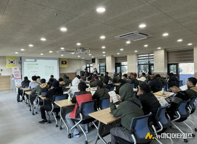 보은군보건소, 외국인 계절근로자 대상 결핵 예방교육 실시