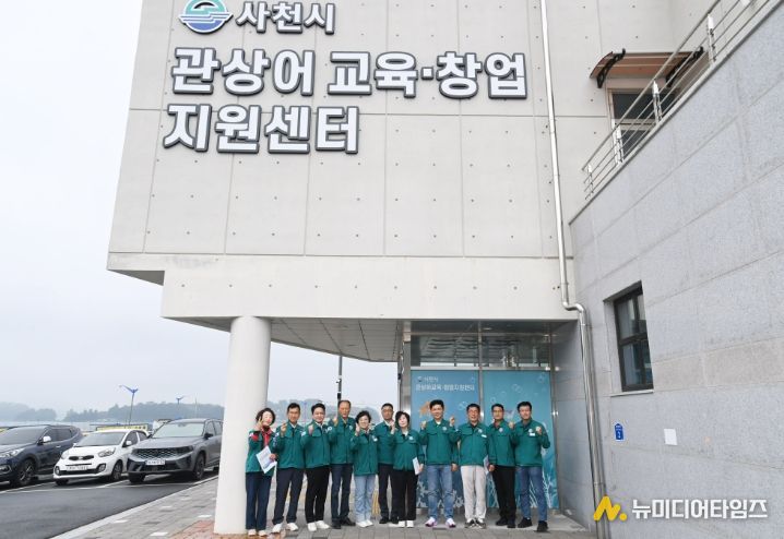 사천시의회, 주요사업지 현장 방문