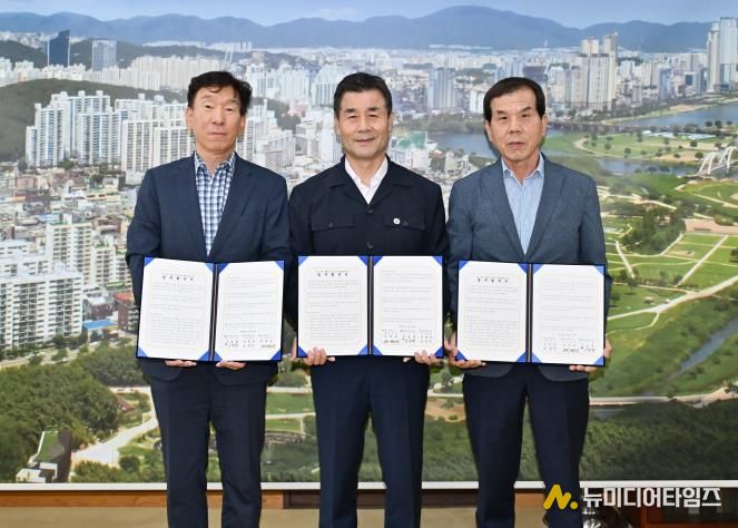 중구-한국에너지공단-학성새벽시장, ‘상생마켓 개최’ 업무협약 체결