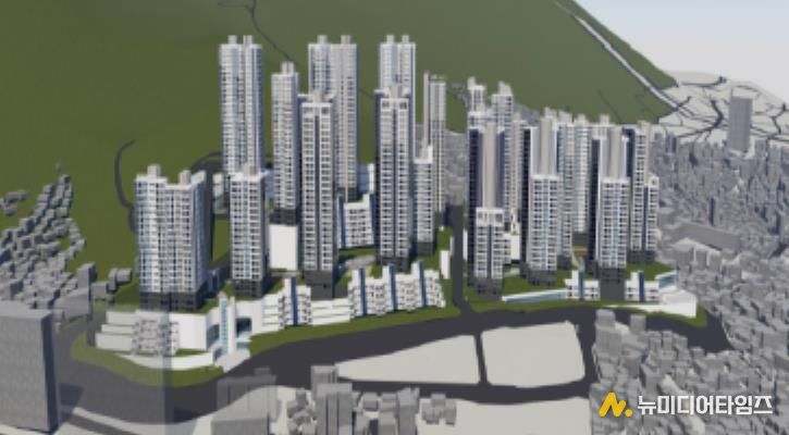 (가칭)수정4구역 조감도(안)