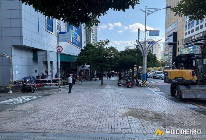 부산진구, 부전역 앞 노점 정비 시행
