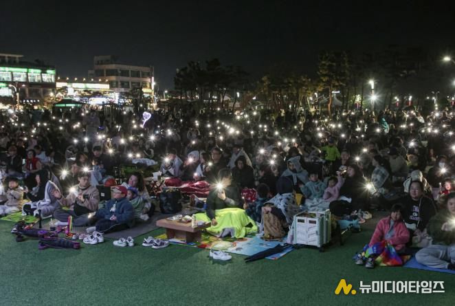 2025 당진 삽교호 드론 라이트 쇼 현장