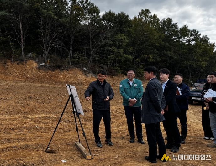 신대호 김해부시장 산불감시초소 격려차 방문