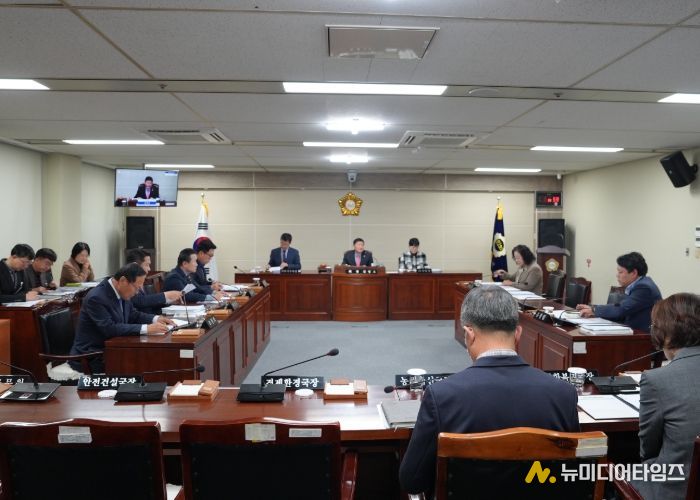 음성군의회, 11월 정례의원간담회 개최