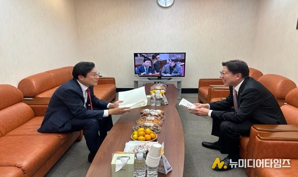 박형수 예산결산특별위원회 국민의힘 간사 접견