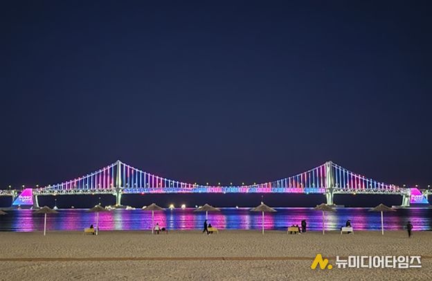 부산의 상징 광안대교, 12년 만에 새 단장