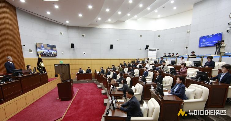 대전 서구의회, 제293회 제2차 정례회 제1차 본회의 개회