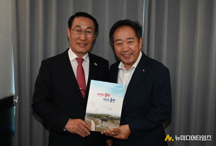 이용록 홍성군수, 주요사업 국비 확보위해 국회 방문