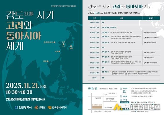 제27회 인천역사 학술회의 개최