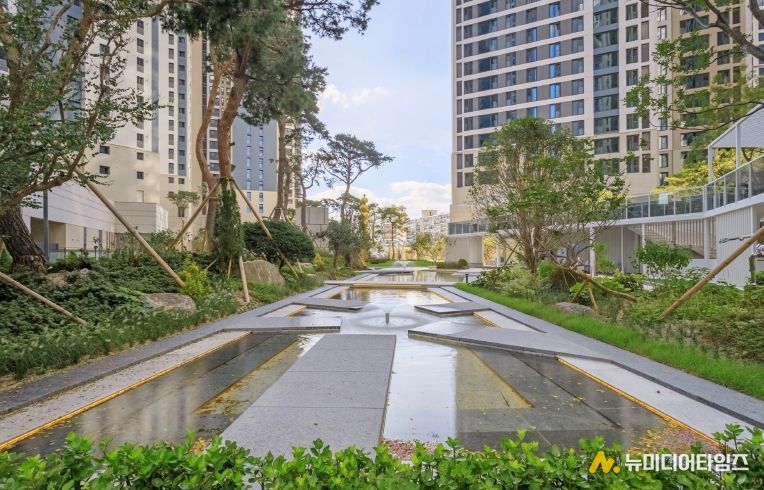 대상 ‘두류역자이’ 아파트 조경,