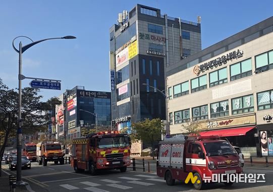 서산소방서, 소방차 퍼레이드로 화재예방 분위기 확산