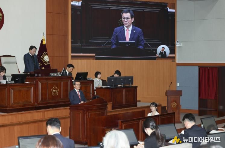 김홍규 강릉시장, 2026년 강릉시정 운영방향 발표