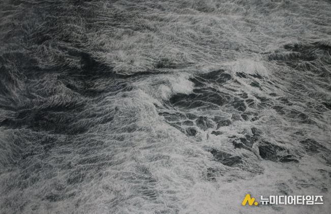 송해석 작가 대표작 ‘파도Ⅸ-1(기다림)’