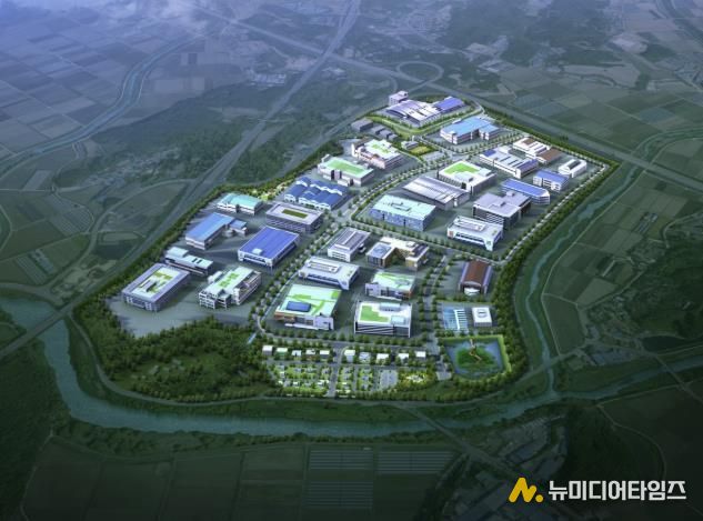 테크노폴리스 산단 조감도