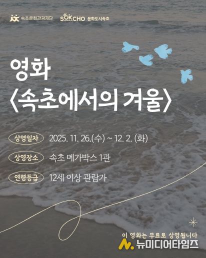 속초에서의 겨울 카드뉴스