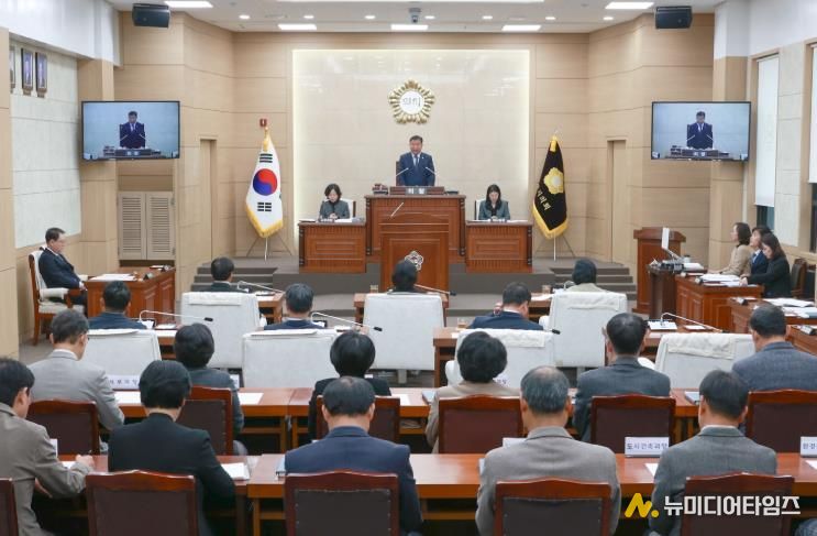계룡시의회, 2025년도 정리추경예산 등 마무리