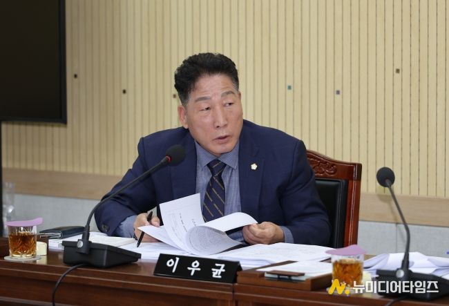이우균 의원(경제문화위원회 발언사진)