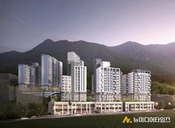 시흥동 1005번지 투시도 모습