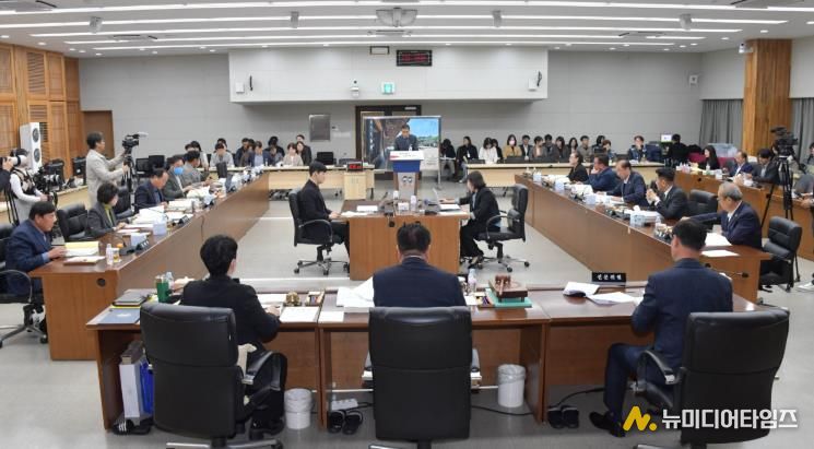 논산시의회, ‘2025 행정사무감사’ 시작