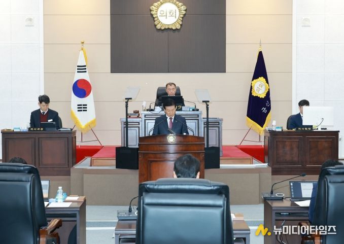 박범인 군수는 시정연설