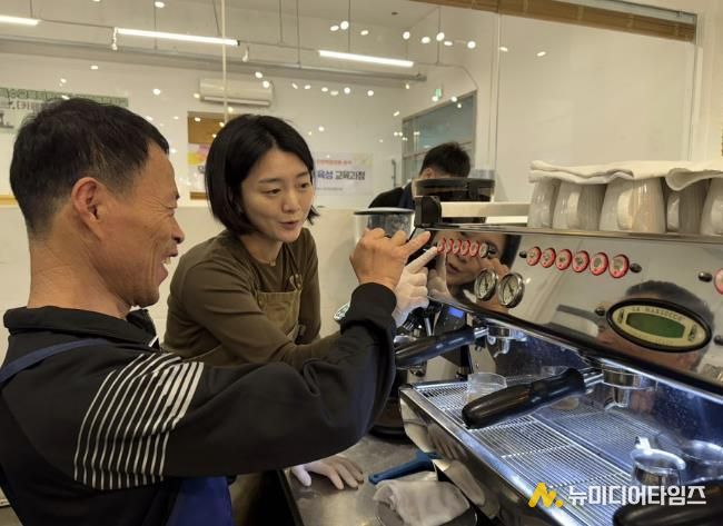 커피클래스 진행 모습