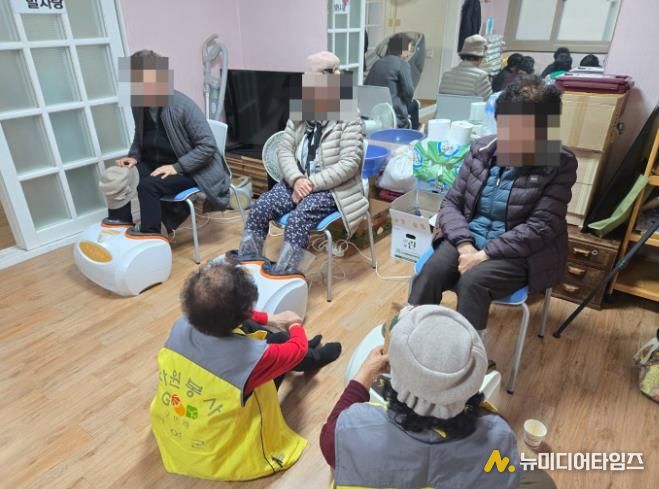 굿뜨래전문자원봉사단 이동 봉사활동