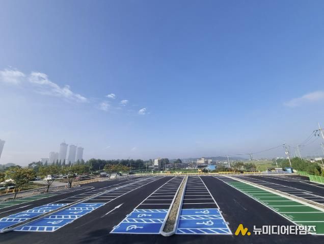 청주시 문암생태공원, 주차장 확장 등 시설개선 완료