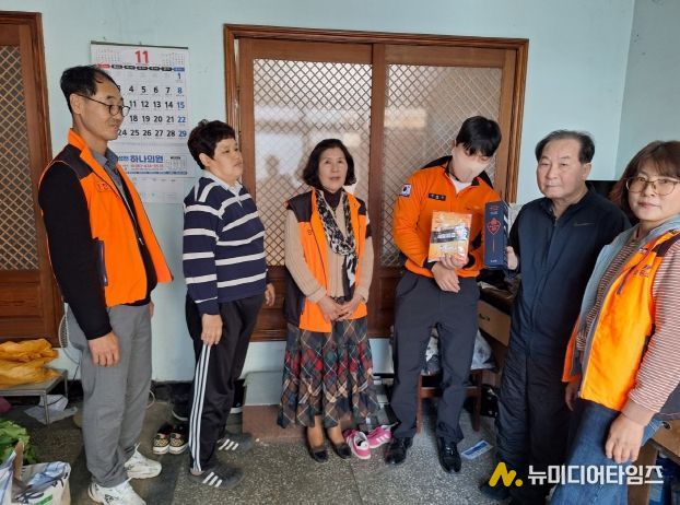 강진소방서, 동절기 위기가구 180세대 집중·점검 시작