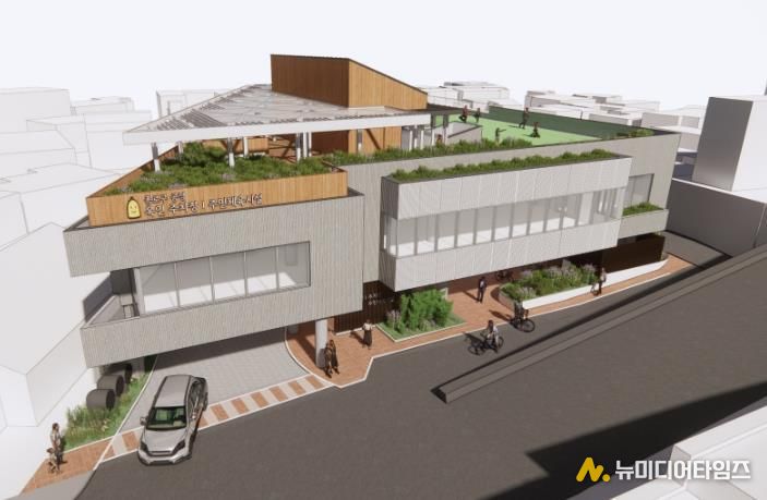 옥인제1공영주차장 조감도