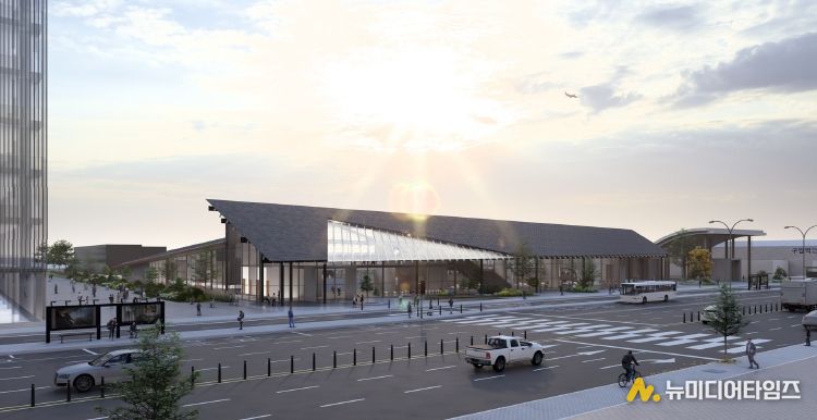 대전시 유성복합터미널 조감도