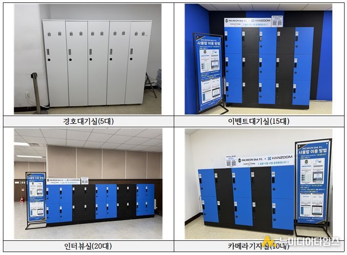 ㈜한줌 : 스마트보관함 설치 현황