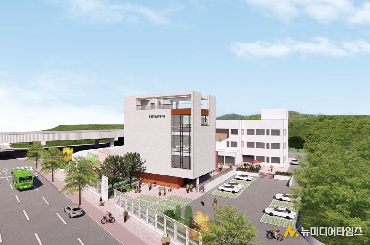 유성구노인복지관 별관 조감도