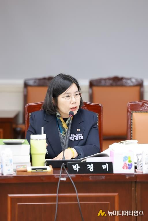 박경미 전라남도의원, 전세사기 피해 관련 전남도의 적극적 방안 마련 주문