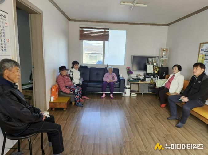 음성군 생극면, 동절기 경로당 현장점검 실시