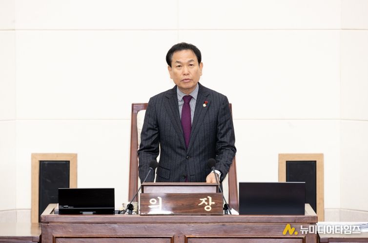 제292회 구미시의회 제2차 정례회 제2차 본회의 개회-박교상 의장