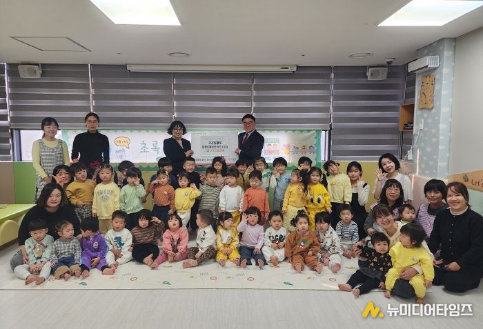 국공립불로대광로제비앙어린이집, 초록나눔아트페어 수익금 전액 인천서구복지재단에 기탁