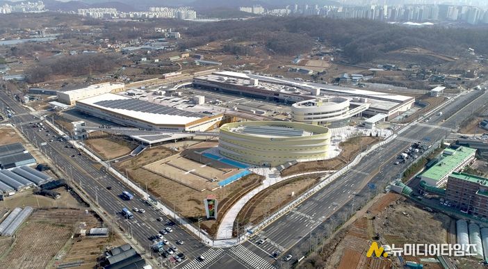 남촌농산물도매시장 전경