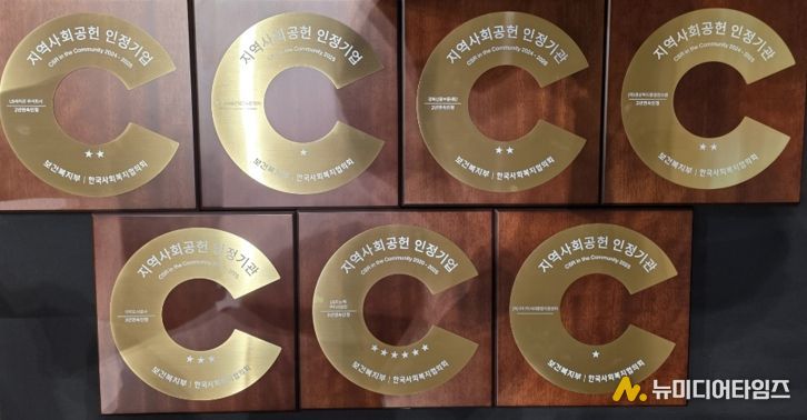 구미지역 7개 기관·기업, '2025년 지역사회공헌 인정제' 선정