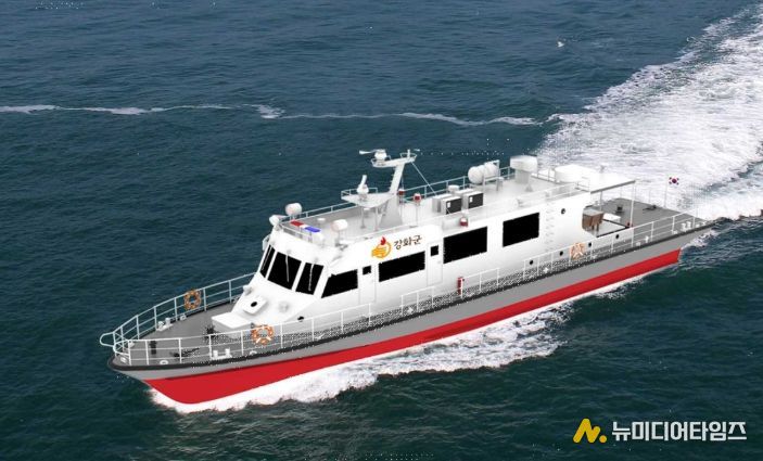 강화군, 57톤급 워터젯 어업지도선 건조 본격 착수