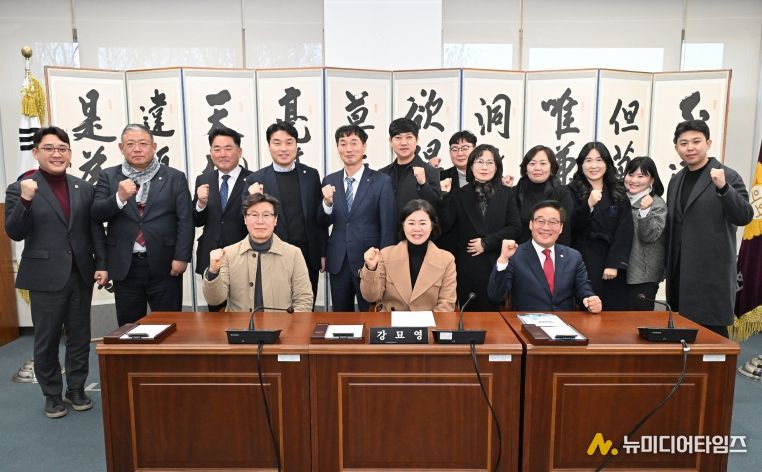 진주시의회 도시환경위, 간담회 개최