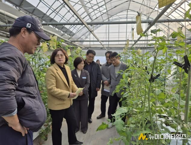 조은희 충청북도농업기술원장 보은군 방문