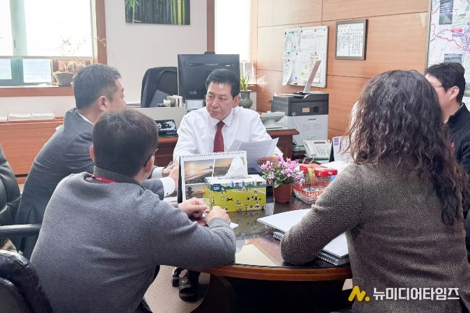 홍유준 문화복지환경위원장, 울산경제자유구역청 주요 현안 청취