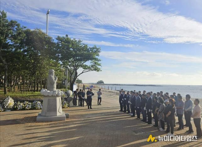 한상국 상사 흉상 사진