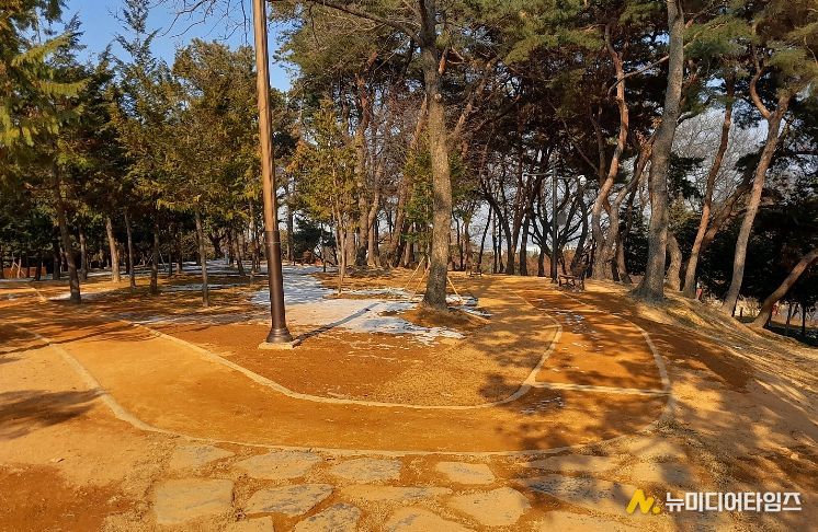 시민공원 내 맨발걷기길