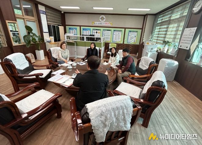 금산군-제원중 학교숲 조성 협의