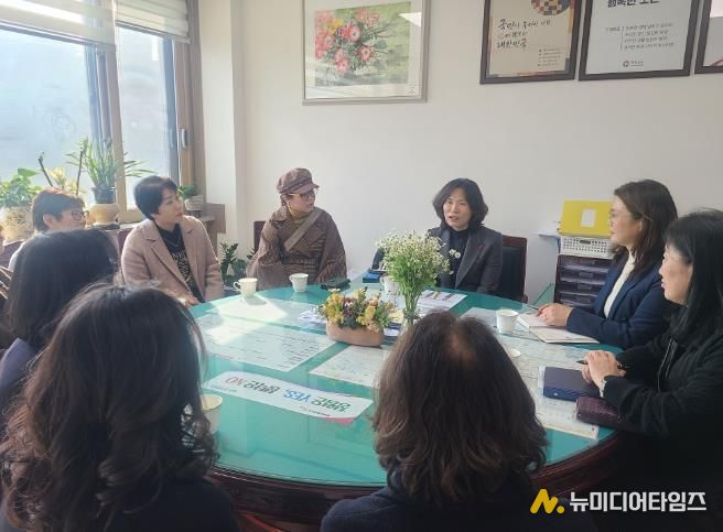 창원특례시, 창원시어린이집연합회 임원진과 간담회 가져