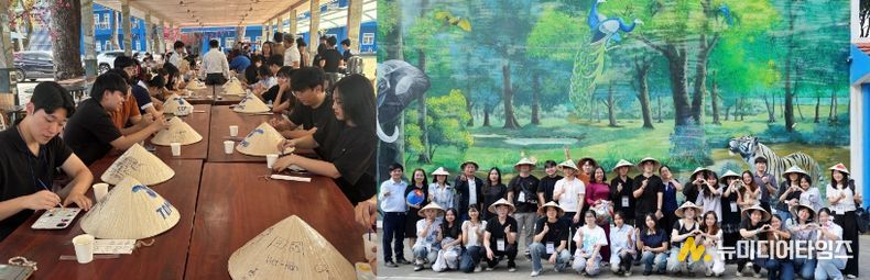 영도구 대학생 연수단, 베트남 투저우못대학교 한국어과 학생들과 문화로 하나가 되다!
