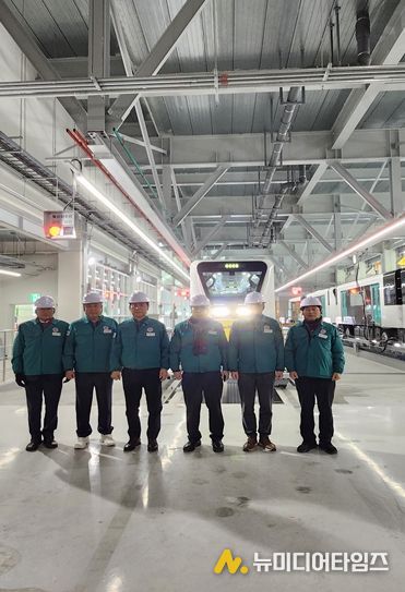 도시철도 양산선 현장방문