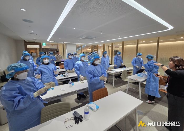 의왕시, 노인주거복지시설 감염예방 교육 실시