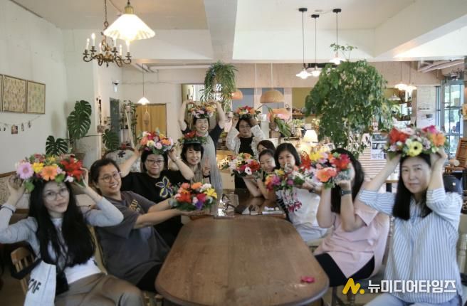 치유농업시설 '앤의정원'에서 프로그램은 운영하고 있다.